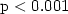 $\rm p<0.001$